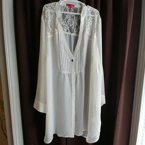 Cream Blouse